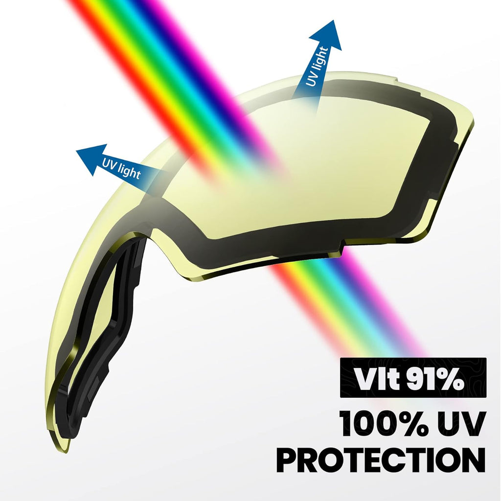 Ski Goggles PRO Replacement Lens - 20+ Choices